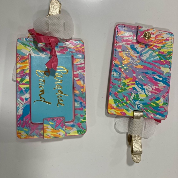 Luggage Tag in Let's Cha Cha by Lilly Pulitzer